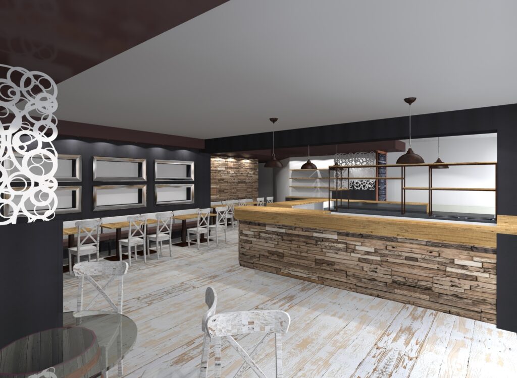 Render Arredamenti bar Modena - 1